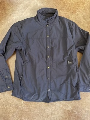 ENVE Composites Primaloft Snap Button Jacket Men's Medium Black Long Sleeve M