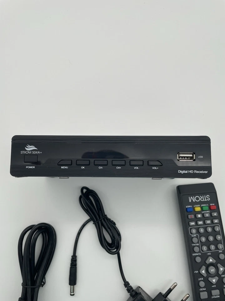 Strom 504 DVBT2 Receiver - 1080P 4K HD / DVB-T2 / H.264 / MPEG-4 , Empfänger - Bild 4 von 4