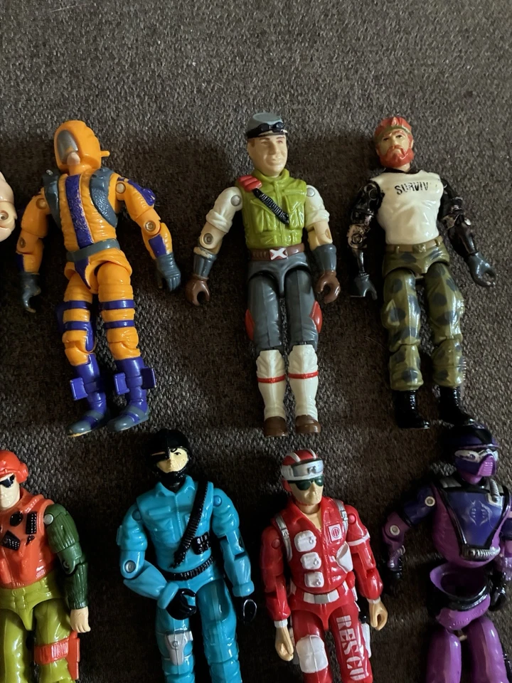 Lote De 10 Figuras GI JOE / ARAH / COBRA 80’S, 90’S - 3.75” más 1 Remco Defender Foto 3 de 4
