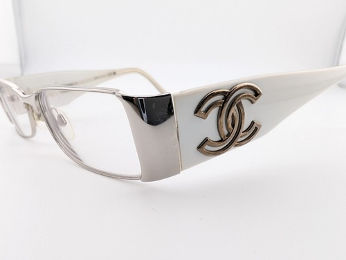 Chanel Eyeglasses, Frames Only, 2119 c.362 Silver/White, 51-16-135, Italy - Picture 6 of 24