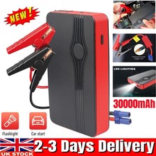 30000mah Car Jump Starter Pack 12V Booster Power Bank USB Battery Charger UK
