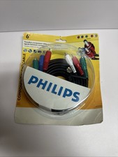 Philips Component Video Cable 6 foot 3 vid red blue green