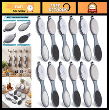 12 Pack 4-in-1 Foot Brush Pumice Stone Scrubber Exfoliator for Dead Skin Care
