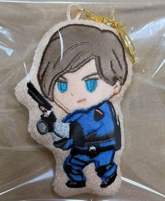 Resident Evil mascot keychain Leon Scott Kennedy 30th Sweets Collection