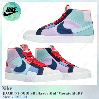 Nike SB Blazer Mid Mosaic Multi DA8854-500 Men's US3-14 NEW