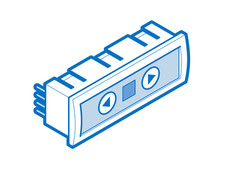 Midea 12131000081458 Display And Control Panel Assembly