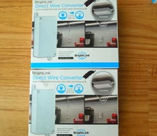 Lot Of 2-Enbrighten BrightLink  Direct Wire Converters  Junction box