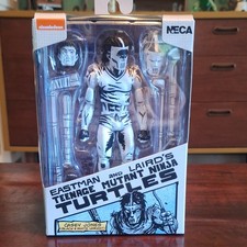 NECA TMNT Casey Jones Black & White Variant Action Figure Boxed w Mask