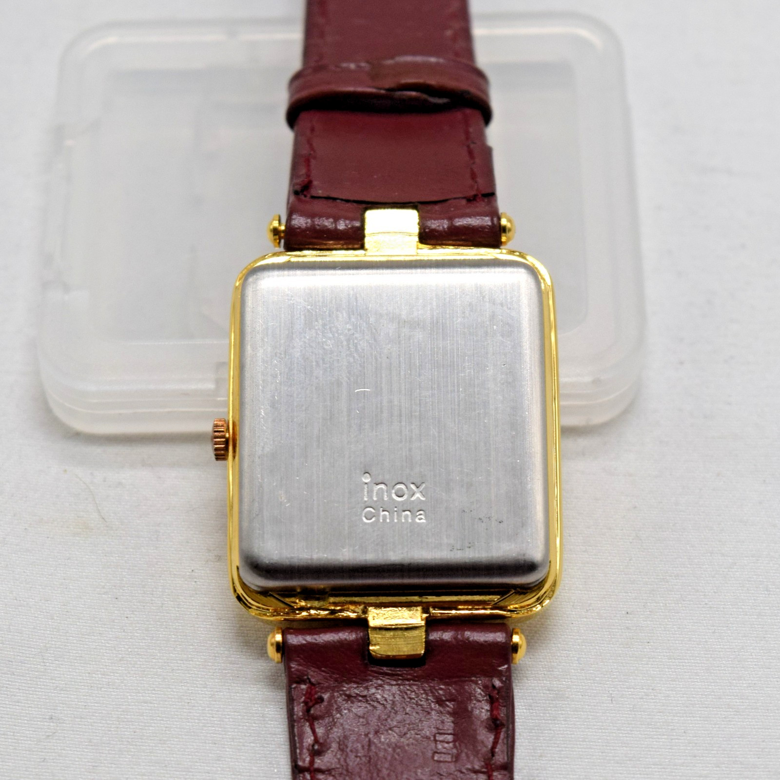 Unique INOX LCD Analog Display Rectangular Women’… - image 4