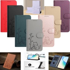 For Samsung A3 A5 A7 2017 A6 A8 2018 A6+ 8+ Flip Leather Wallet Phone Case Cover