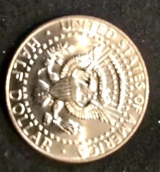 1985 D Kennedy Half Dollar Uncirculated US Mint - Image 4 of 4