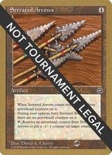 Serrated Arrows - 1997 Paul McCabe (HML) (SB) - Light Play MTG