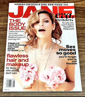 Eva Mendes Serena Williams Joss Stone Jane Magazine 8/07 Brand New