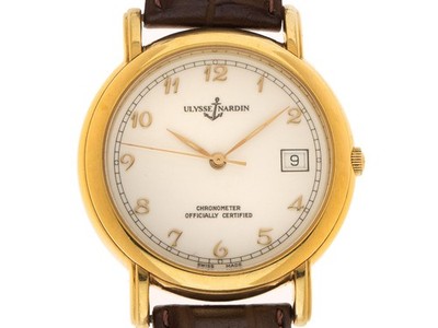 Ulysse Nardin San Marco Ref.131-77 1990 original Box Original unpoliert