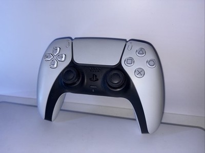 White Dualsense Wireless Controller !!FOR PARTS/REPAIR Stick Drift. Screw Rattle
