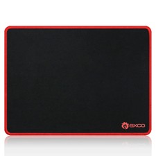 EXCO Office Mouse Pad Small with Stitched Edge Smooth Cloth Gaming Mousepad Non-