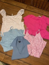 Women  s Juniors Lot of 5 Summer Sundress Crop Top Jumper Sz S Glare Debut