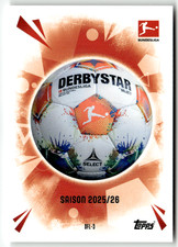 Topps Match Attax Bundesliga 2025-26 No. DFL-3 Bundesliga OMB Official Ball