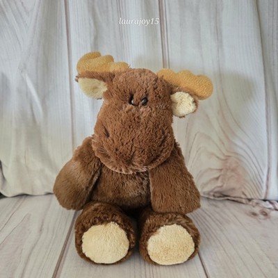 Mary Meyer Sweet Rascals Maron Brown Moose Plush Stuffed Toy Floppy 14 Inch