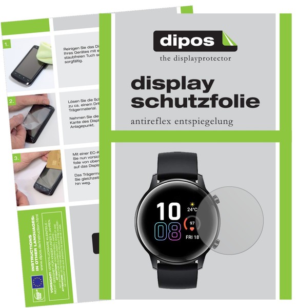 Schutzfolie FüR Honor Magic Watch 2 42Mm Display Folie Matt Displayschutzfolie-image