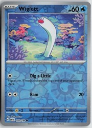 Wiglett 056/198 Reverse Holo Common Scarlet & Violet Base Set