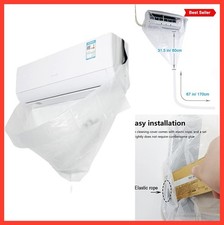 Air Conditioner Cleaning Bag Splash Guard Waterproof Wall Mounted AC Wash Cover