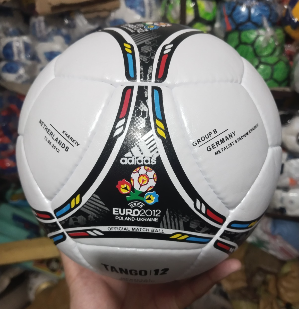 ADIDAS Tango 12 Match Ball Replica Soccer/Football UEFA EURO 2012