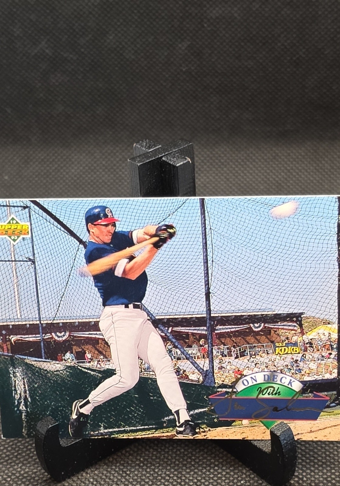 1993 Upper Deck - On Deck with Tim Salmon #D21 TWO CARDS!
