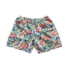Vineyard Vines Swim Trunks XXL Blue Tropical Floral Mesh Lined Shorts Summer