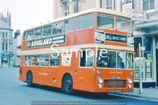 BUS PHOTO Devon General Double  Decker Bus s
