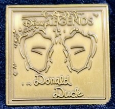 Disney Employee Center DEC Donald Duck Legend Foot Print LE Pin HTF Rare