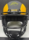 ISAAC BRUCE SIGNED AUTO FULL SIZE ST. LOUIS RAMS ECLIPSE HELMET BECKETT/BAS WITN