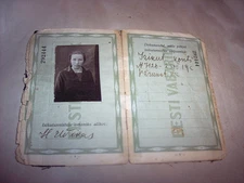Vintage Republic of Estonia Passport Northern Europe 1892 or 1926 See Listing