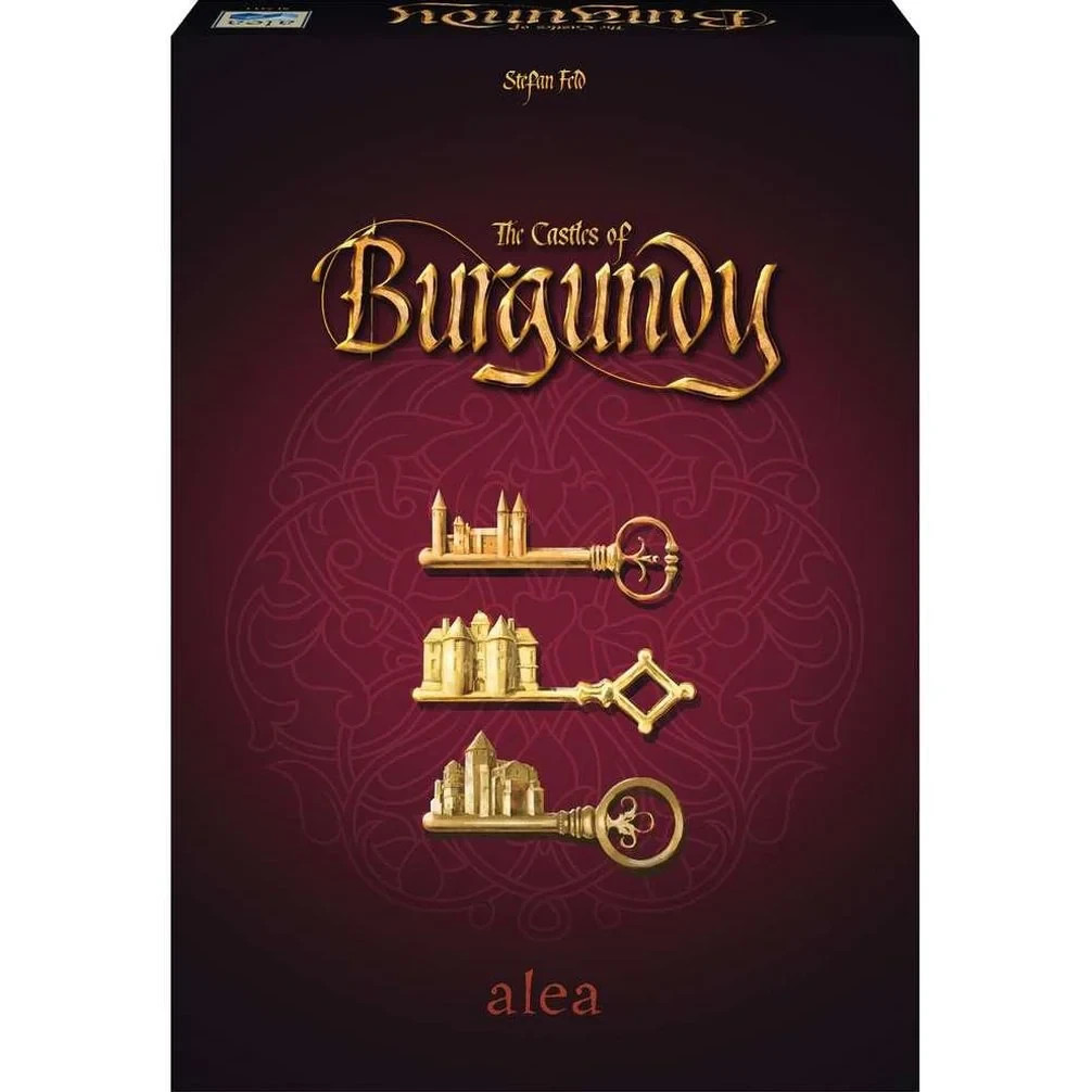 Les châteaux de Bourgogne Ravensburger édition premium avec dés en bois naturel