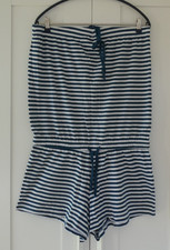 Blue Motion Jumpsuit kurz dunkelblau/weiß gestreift Gr. M 40/42