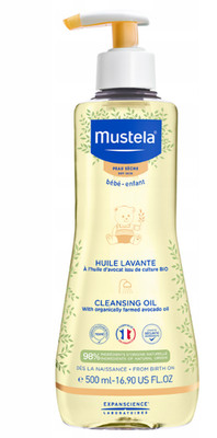 MUSTELA BEBE ENFANT Sanftes Reinigungsöl für trockene Haut 500 ml