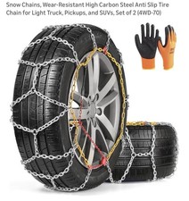 Coco Bird Snow Chains Wear-resistant High Carbon Steel Anti Slip Tire Chain For Coco Bird Snow Chains Wear-resistant High Carbon Steel Anti Slip Tire Chain For