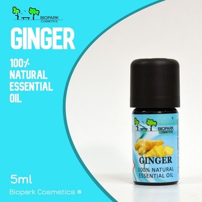 Ginger essential oil 5ml - Biopark Cosmetics
