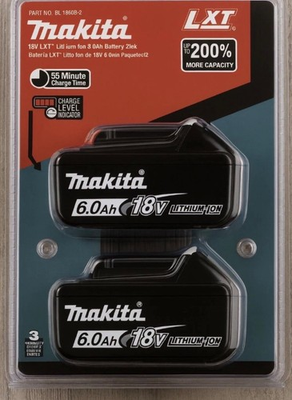 #ad 2pcs Genuine Mikita BL1860B 2 18V LXT Lithium Ion 6.0 Ah Battery USA $97.00