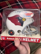 Arizona Cardinals  Roger Wehrli Autographed Riddell Mini Helmet HOF 2007 #22
