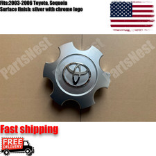 New 1pc Toyota Sequoia 2003 04 05 06 07 Center Hub Cap Silver 560-69440 17wheel