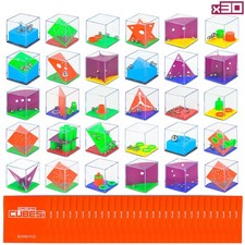 BONNYCO Challenge Cubes Party Bag Fillers for Kids Unisex Pack 30, Kids' Part...
