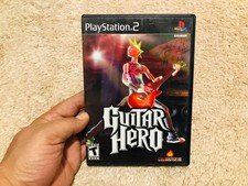 Guitar Hero (Sony PlayStation 2, 2005) Complete CIB W/ Manual Tested
