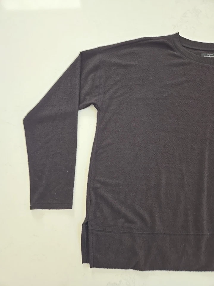 Suéter Lucky Brand SUPER SUAVE Negro Manga Larga Para Mujer Talla XL Foto 3 de 4
