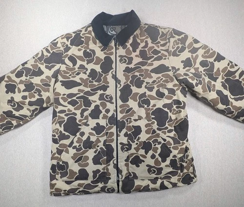 Vtg 90s Walls Blizzard Pruf Realtree Camo Hunting Puffer Reversable Jacket Deer - product listing photo