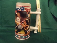 Anheuser Busch Budweiser Sports Action Series Stein CS295 Playball BASEBALL