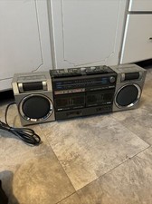 VINTAGE MONTGOMERY WARD JSA 39505 AM/FM Cassette Boombox Reed