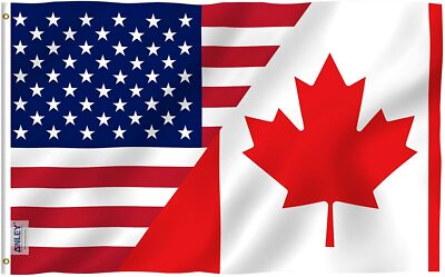 Anle Fly Breeze America Canada Friendship Flag Friendship Forever US CA Flag