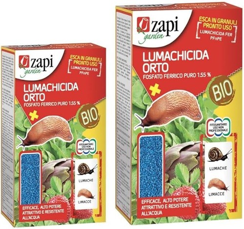 Lumachicida biologico per orto, 1 kg, resistente alla pioggia, alto potere attra