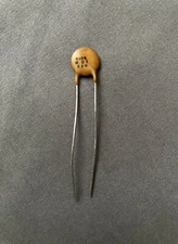 NOS Vintage Circle D Ceramic Disk .01 uF 100V  Guitar Tone Capacitor